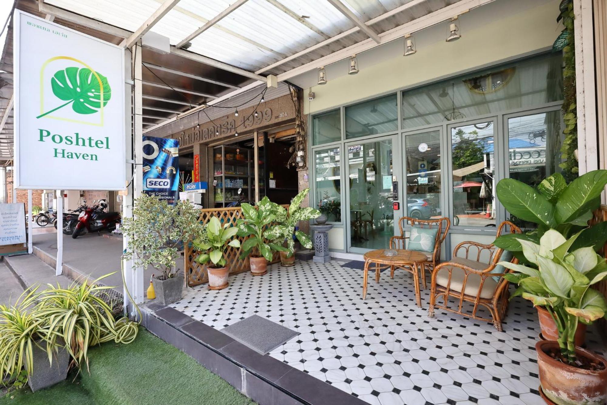 לינה וארוחת בוקר צ'יאנג מאי Poshtel Haven מראה חיצוני תמונה
