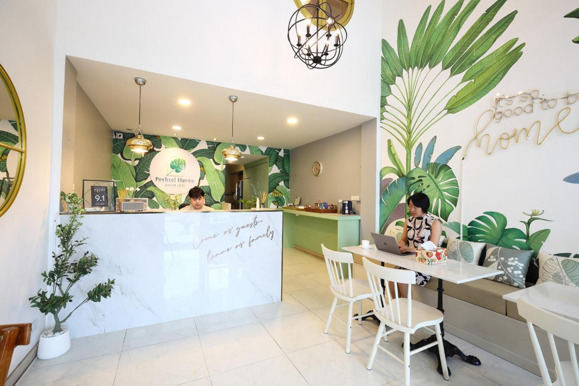 לינה וארוחת בוקר צ'יאנג מאי Poshtel Haven מראה חיצוני תמונה